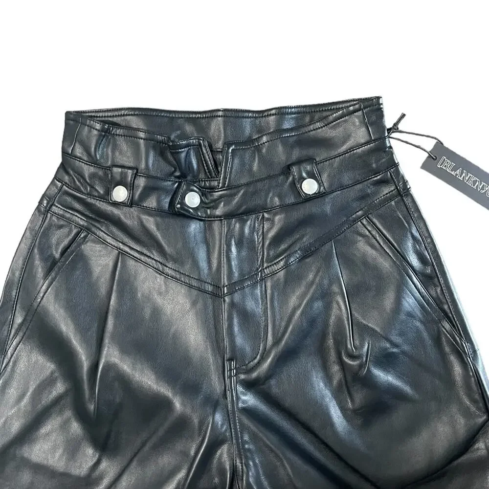NWT! Blank NYC Suspicious Mind Black Pant - Size 26 - Picture 7 of 10